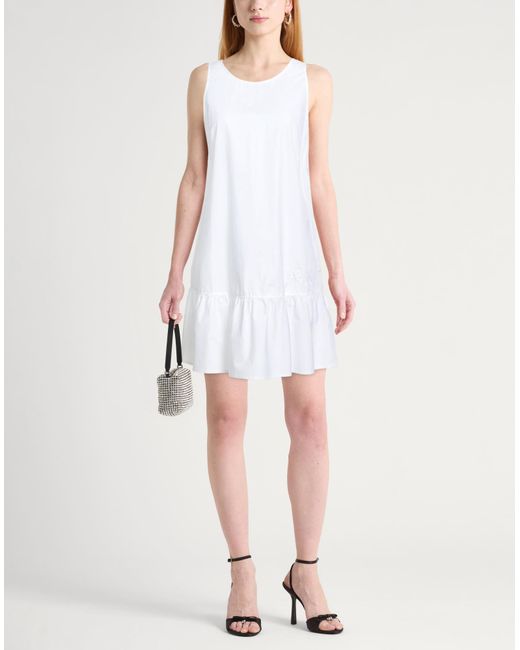 ARMANI EXCHANGE White Mini Dresses