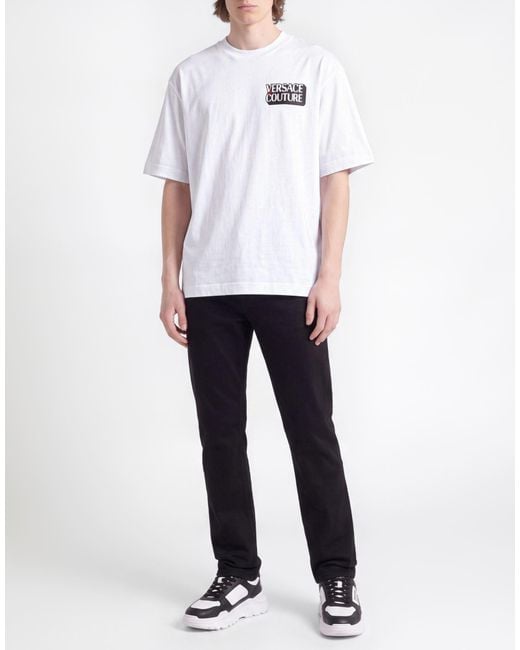 Versace Jeans Couture White T-Shirt for men