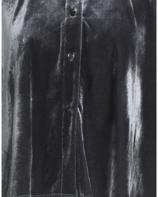 Haveone Black Charcoal Shirt Polyester, Elastane