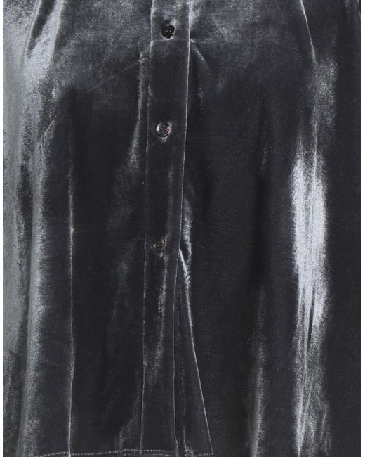 Haveone Black Charcoal Shirt Polyester, Elastane