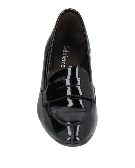 Calpierre Black Loafers Leather