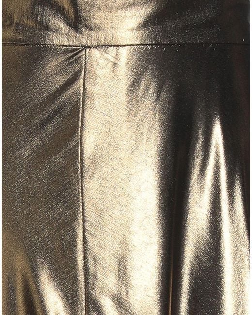 SAGE AND IVY Metallic Midi Skirt Polyester