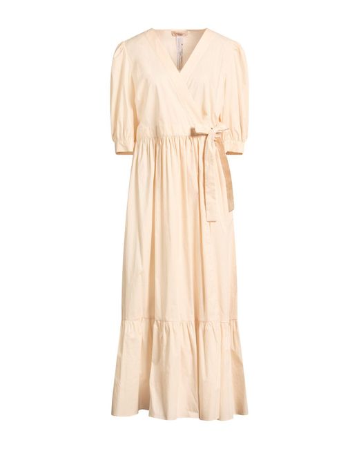 Twinset Natural Maxi Dresses