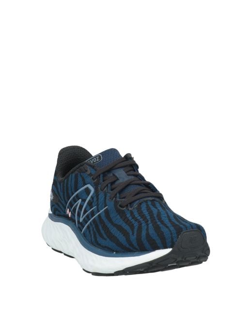 New Balance Blue Sneakers Textile Fibers