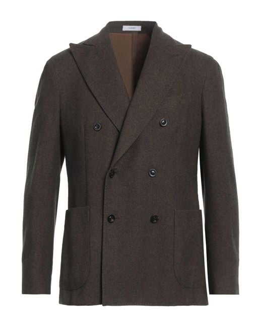 Boglioli Black Blazer for men