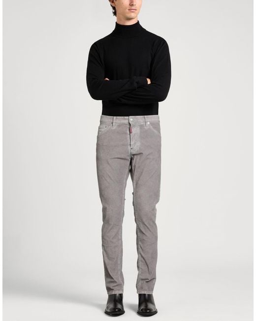 DSquared² Gray Trouser for men