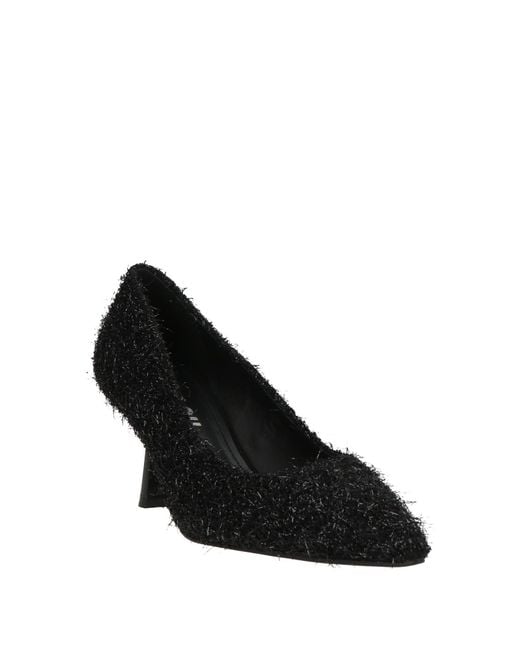 Bibi Lou Black Pumps Textile Fibers