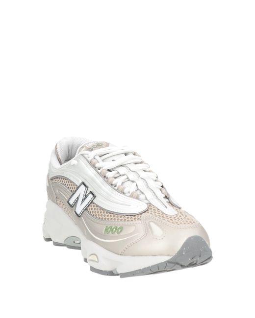 New Balance White Sneakers for men