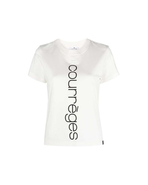T-shirt Courreges en coloris White
