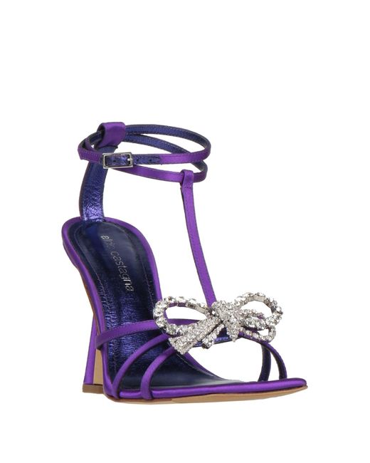 Aldo Castagna Purple Sandals