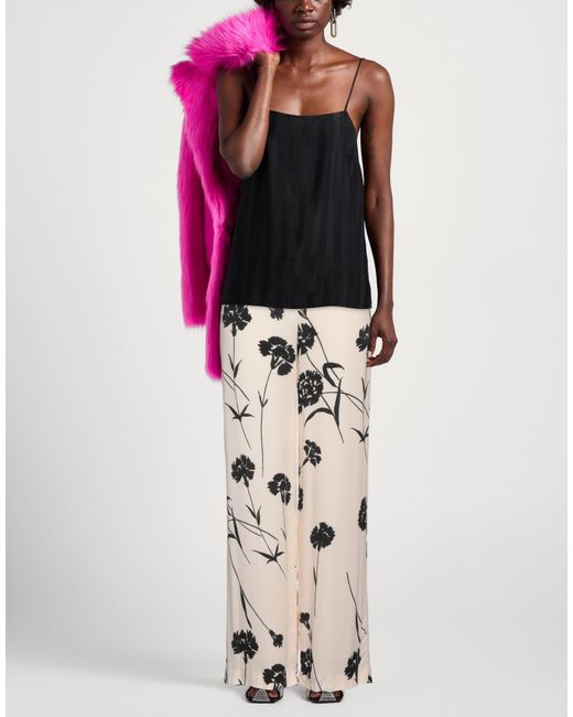 Twinset Natural Cream Pants Viscose