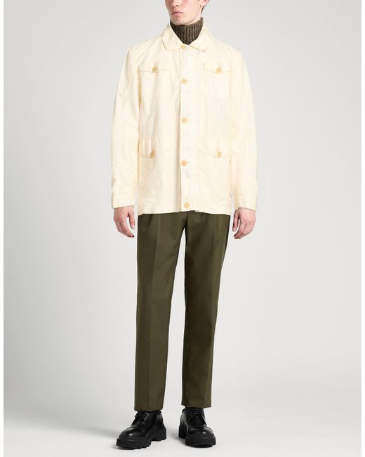 120% Lino Natural Jacket for men