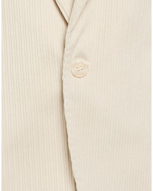 Exte White Blazer Cotton, Polyester for men