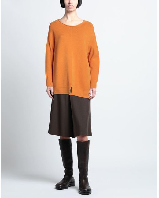 B.yu Orange Sweater