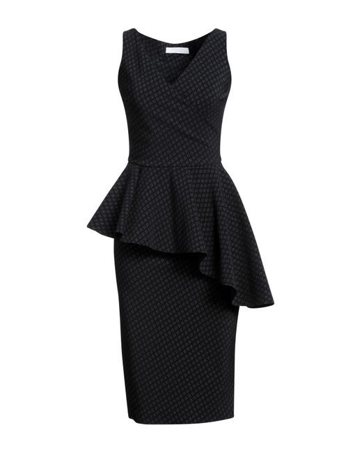 La Petite Robe Di Chiara Boni Black Midi Dress