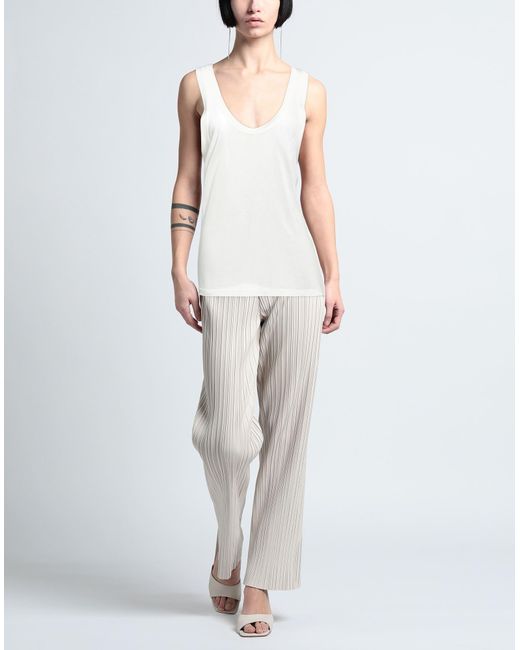 Dondup White Tank Top