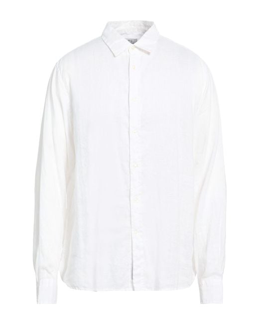 Camisa Woolrich de hombre de color White