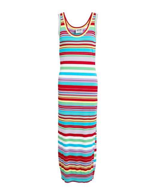 Moschino White Midi Dress