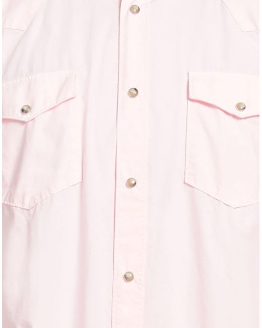 Tintoria Mattei 954 Hemd in Pink für Herren