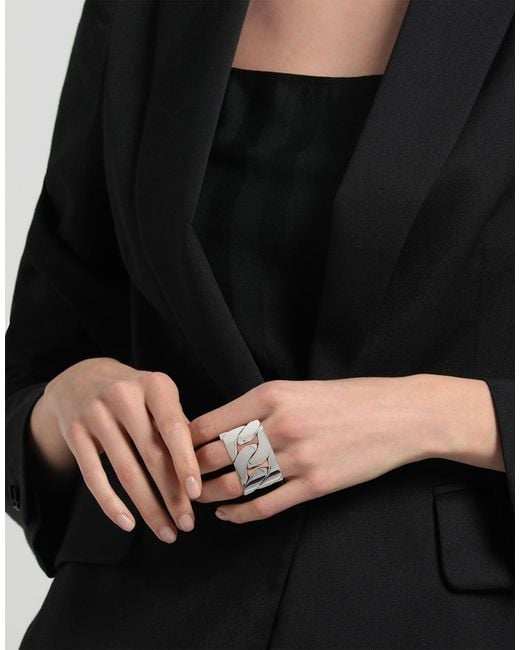 McQueen White Ring