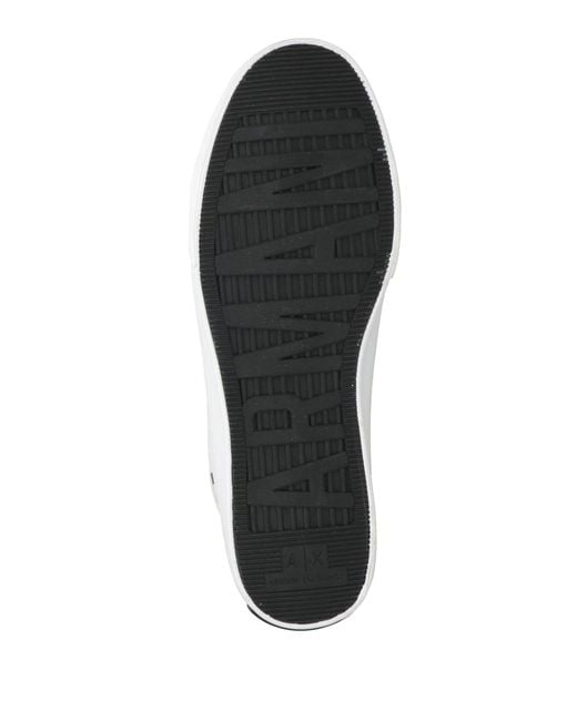 ARMANI EXCHANGE White Trainers for men