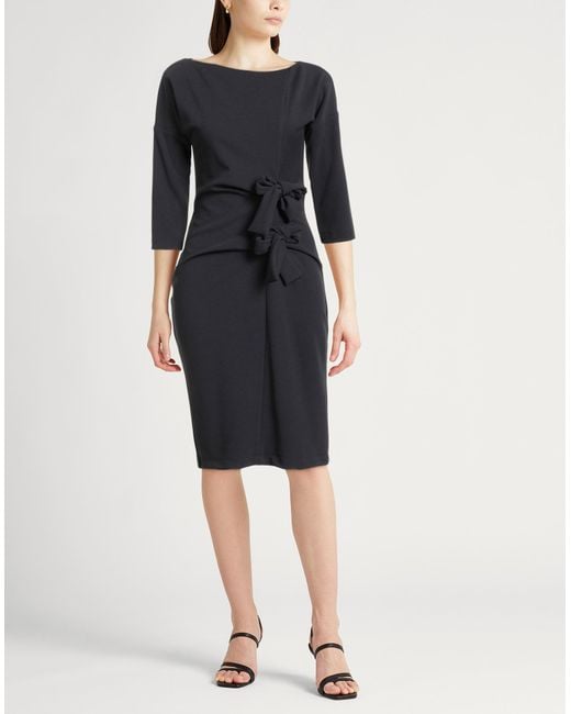Vestido Midi Sandro Ferrone de color Black