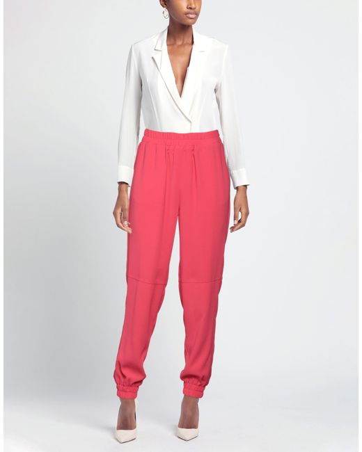 Twinset Red Pants