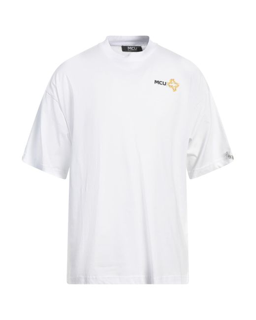 Camiseta M.C.U Marco Cassese Union de hombre de color White