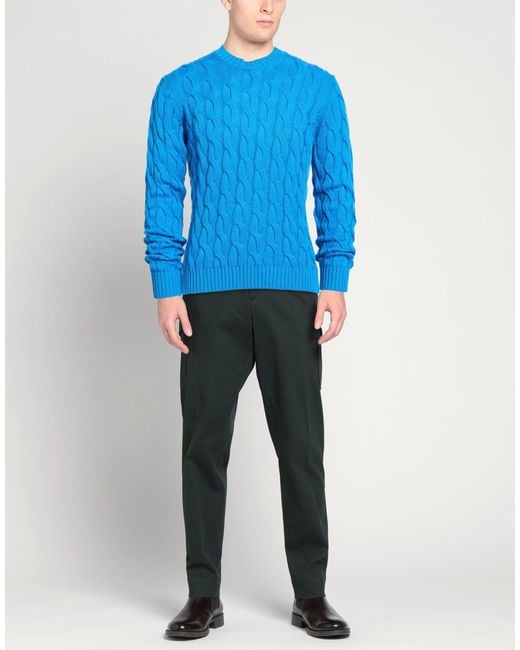 Pullover Zanone de hombre de color Blue