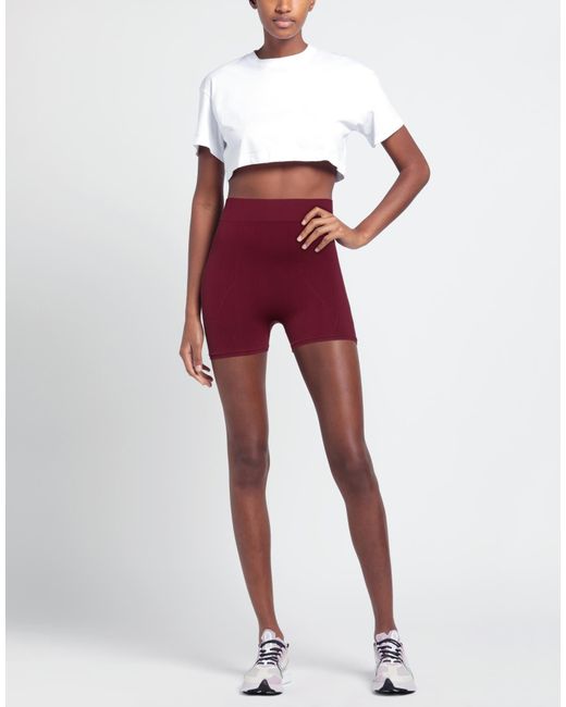 Rick Owens Red Shorts & Bermuda Shorts