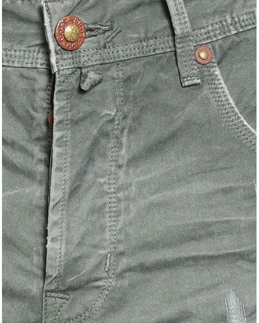 Jacob Cohen Gray Premium Denim Shorts Cotton for men
