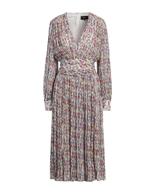 Robe midi Rochas en coloris Red
