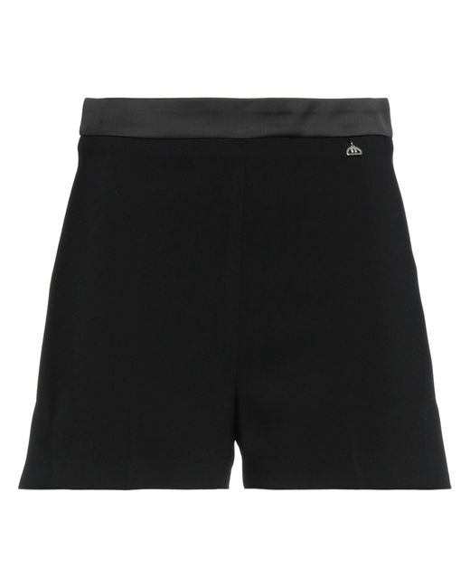DIVEDIVINE Black Shorts & Bermuda Shorts