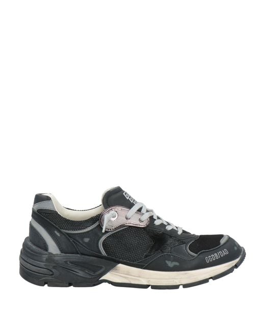 Golden Goose Deluxe Brand Black Sneakers Leather, Textile Fibers for men