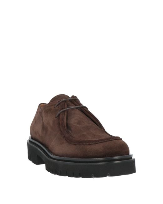 Anna F. Brown Lace-up Shoes