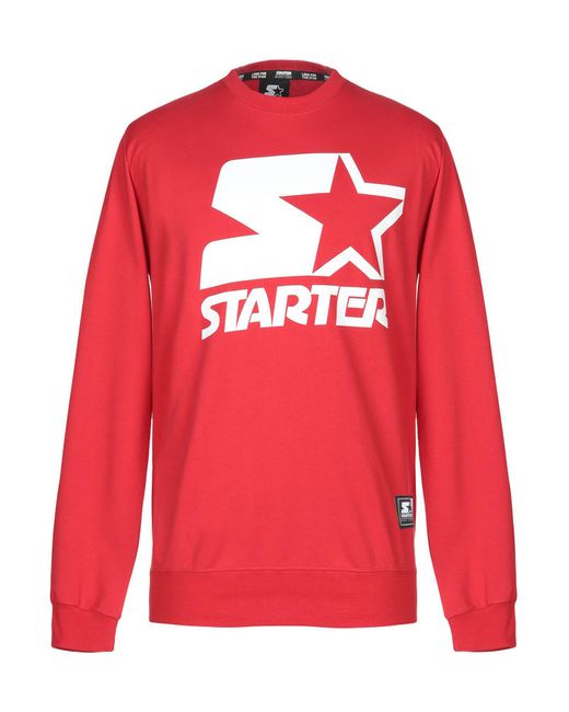 Starter Red Sweatshirt for men