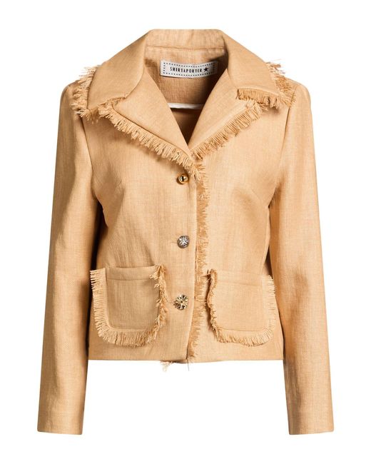 Shirtaporter Natural Blazers