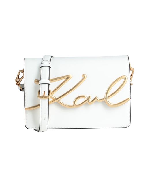 Karl Lagerfeld Crossbody Bag in Metallic Lyst
