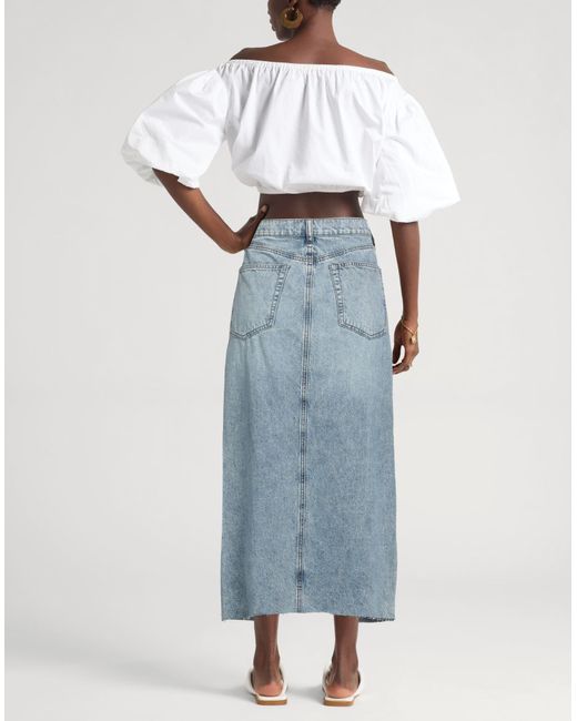 Rag & Bone Blue Jeansrock