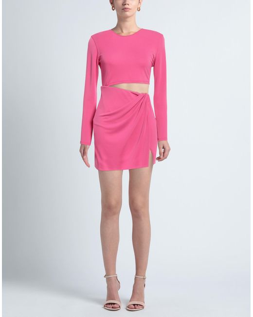 ANDAMANE Pink Mini Dress