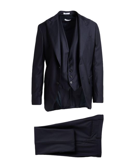 Boglioli Blue Suits for men