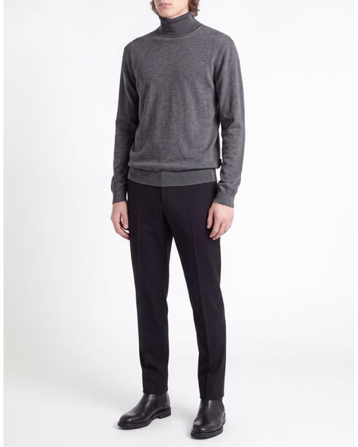 Ice Iceberg Gray Turtleneck Cotton, Cashmere for men