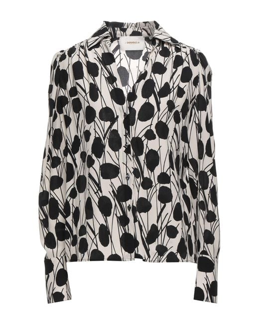 LaDoubleJ Black Shirt Silk