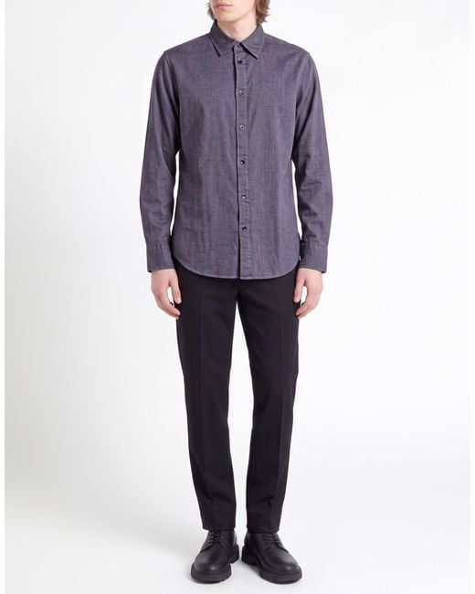 Camicia di Rag & Bone in Purple da Uomo