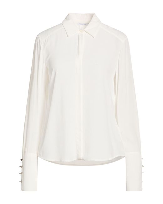 Patrizia Pepe White Shirt Viscose