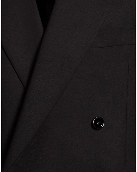 Lardini Black Blazer Virgin Wool, Elastane for men
