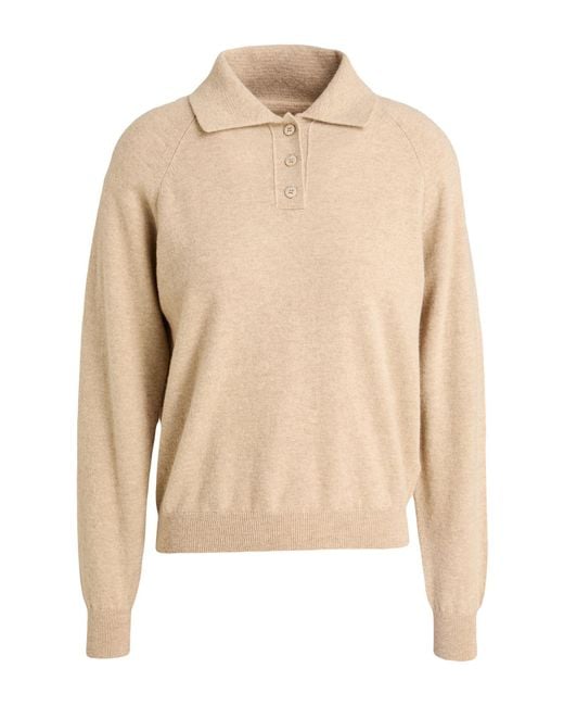 Maison Margiela Natural Sweater Virgin Wool