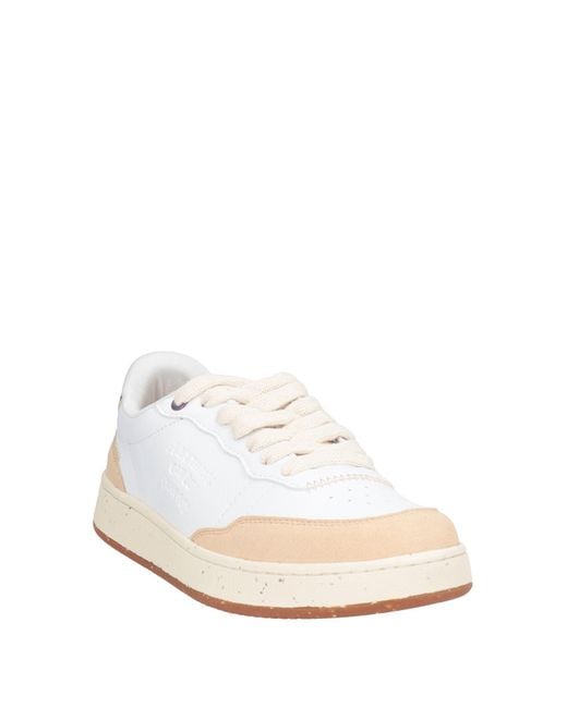 Acbc White Sneakers Textile Fibers