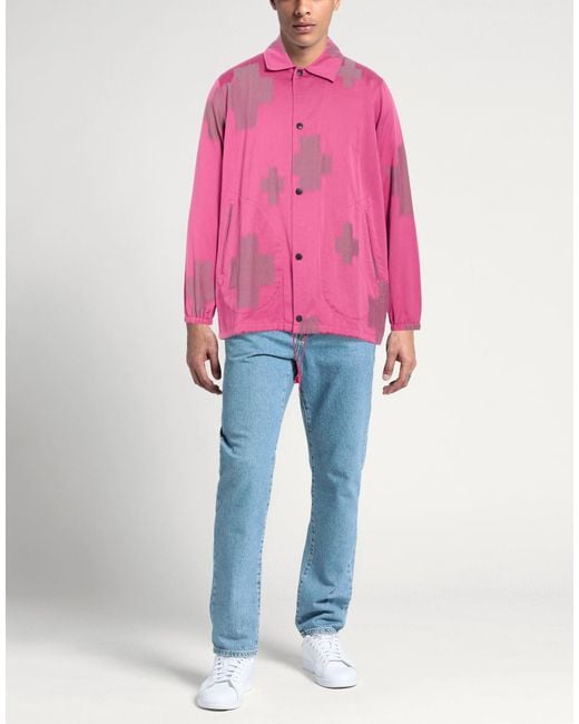 Needles Pink Jacket Cotton, Linen for men