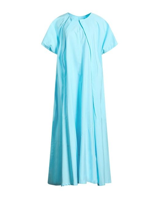 MM6 by Maison Margiela Blue Maxi Dresses